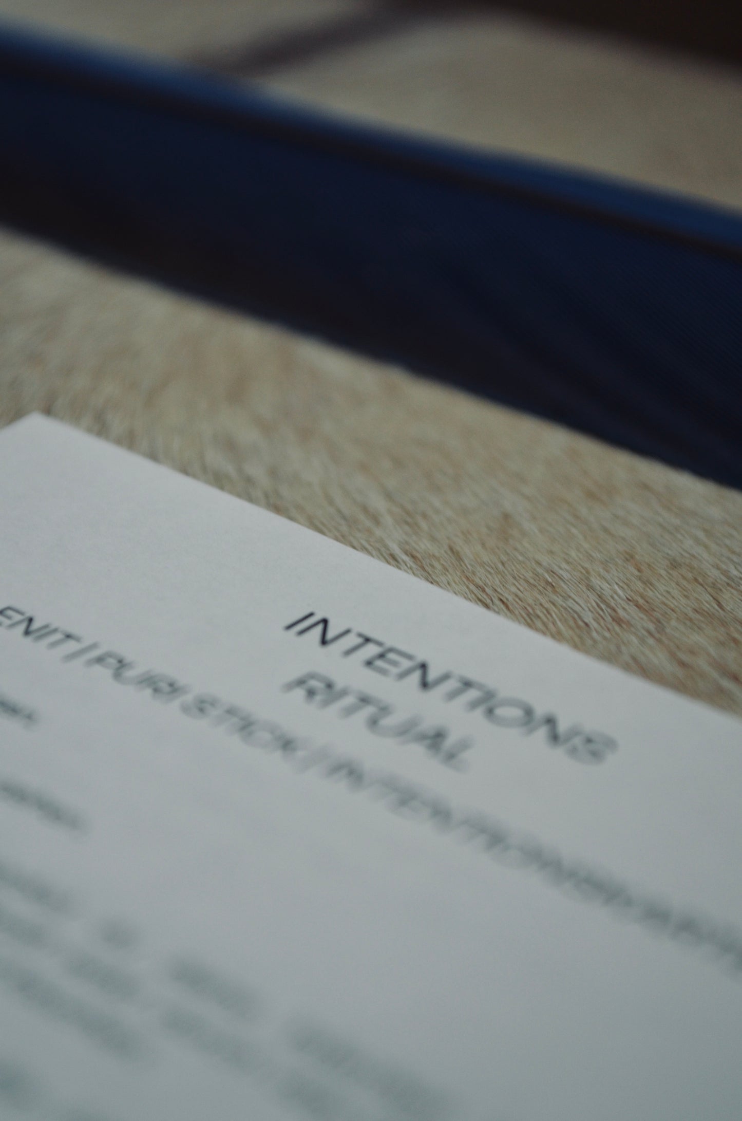 Intentionsritual Set