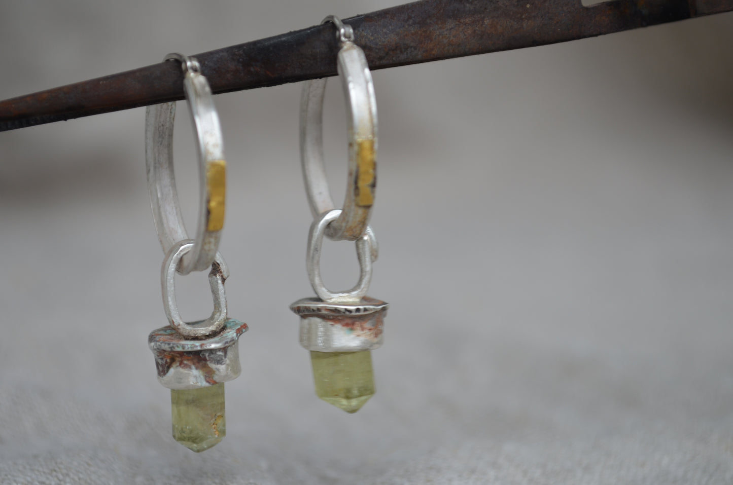 Gypsy bold Kreolen // Apatit gelb