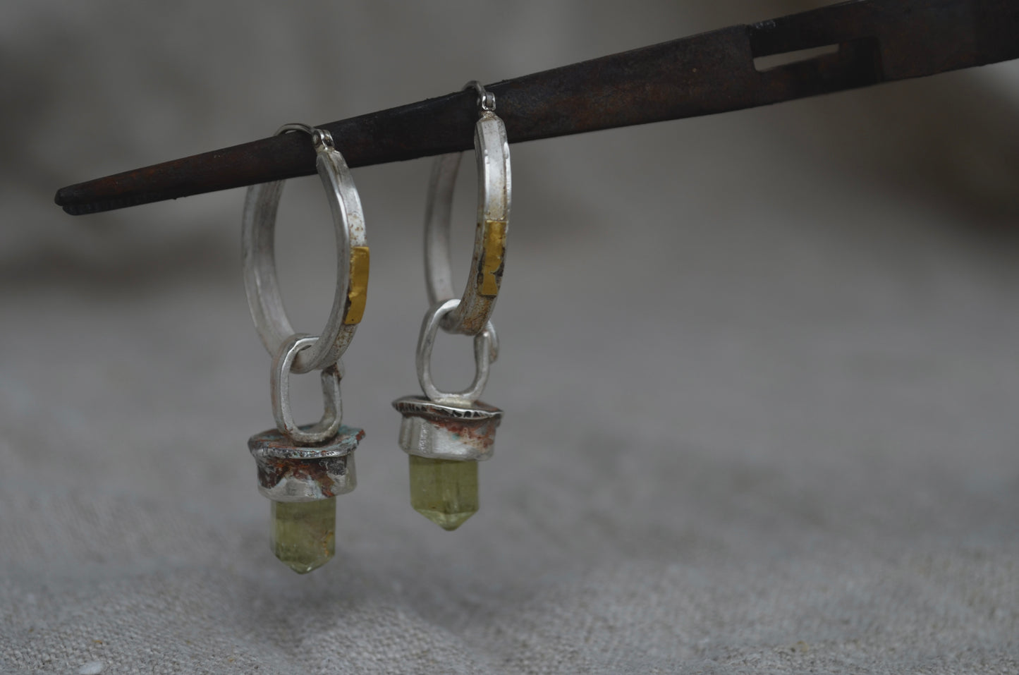 Gypsy bold Kreolen // Apatit gelb